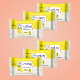 iceberg premium wipes Cleansing Face Wipes 25 Pcs/Pack (Pack Of 6 ) 150 Wipes Lemon Fragrances-picture-27
