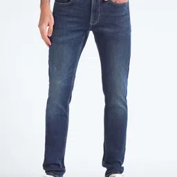 Flying Machine Men Super Skinny Fit Low-Rise Light Fade Stretchable Jeans image 5