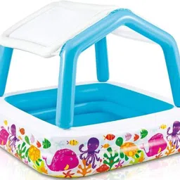 Bathtub Swim Float Water Tub for(IND*7312) Outdoor 2+ Year Kids Inflatable Swimming Safety Tube-image-76