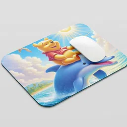 UNIARAWALAS Non-Slip Brain ,Cartoon Mousepad MPM-113 Non Slip Base Mousepad image 2