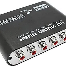 microware Digital Sound Decoder Converter - 5.1 Audio Rush Digital Sound Decoder Converter - Optical SPDIF/Coaxial Dolby AC3 DTS Stereo(R/L) to 5.1CH Analog Audio (6RCA Output) Black Media Streaming Device-picture-14