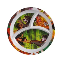 cdi Multicolor Mogli Printed Melamine (Set of 4) Kids Plates image 3