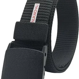 nukaichau Men Casual, Evening, Party Black Nylon Belt-picture-25