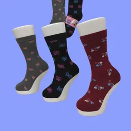 rngntc Women Solid, Woven Mid-Calf/Crew-picture-28