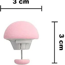 jdssales Mushroom Shape Duvet Clips, Non-Slip Cover Fixator, Comforter Quilt Holder Cotton Cloth Clips image 2