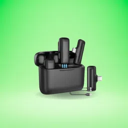 sacro J13 Wireless Microphone, Noise Reduction Lapel Mic For Vlogging and YouTubeZ416 Microphone-picture-16