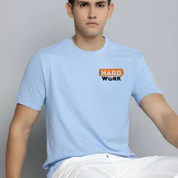 SZN Men Typography Printed T-shirt image 1