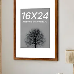 Art Street Brown 1 Pieces Wood Wall Photo Frames-image-31