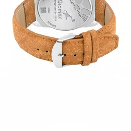 PERUCCI Men Brass Dial & Leather Bracelet Style Straps Analogue Watch WATH577D9ZHRFVN3 image 3