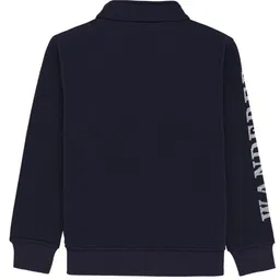 Status Quo Boys Colourblocked Mock Collar Sweatshirt image 3