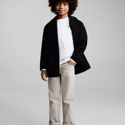 Mango Kids Boys Printed Drop-Shoulder Sleeves Pure Cotton T-shirt image 3