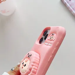 TREEMODA Cartoon Characters Printed iPhone 16 Pro Back Case Mobile Accessories image 3