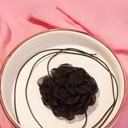 SALTY Women 2-in-1 Raven Rose Hair Tie/Choker-image-87
