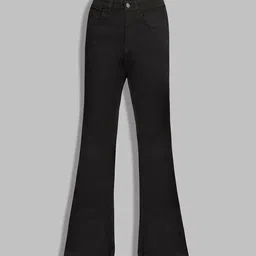 DOLCE CRUDO Mystic Pine Women Bootcut High-Rise Stretchable Jeans-picture-23