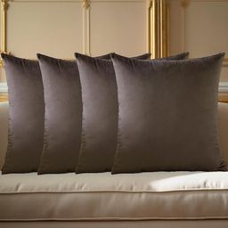 IVAZA Unisex Gold Cushion Covers-picture-0