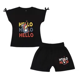 BAESD Girls Printed Top with Shorts-picture-20