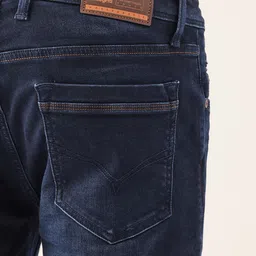 Integriti Men Smart Skinny Fit Mid-Rise Light Fade Stretchable Jeans image 4