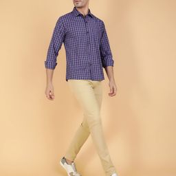 Stylecast X Kotty Spread Collar Checked Casual Shirt-picture-6