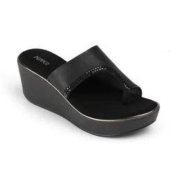 PEPPER PU Wedge Sandals with Laser Cuts-picture-31