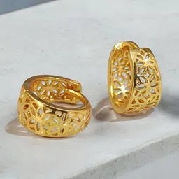 SHREE KRISHNA SHOPPING Gold-Plated Brass Earrings-picture-17