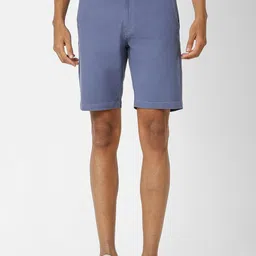 Peter England Men Regular Fit Mid-Rise Shorts-picture-17