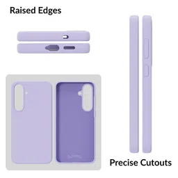 SPRIG Solid Printed Samsung Galaxy S25 Plus 5G Bumper Case Mobile Accessories image 3