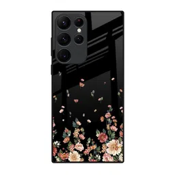 QRIOH Floral Printed Samsung Galaxy S22 Ultra Back Case Mobile Accessories-picture-47