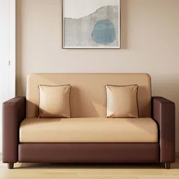 Westido MuseLuxe Brown 3 Seater Ultra Comfortable Sofa-picture-17