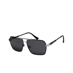 HASHTAG EYEWEAR Unisex Rectangle Sunglasses with Polarised and UV Protected Lens-picture-35