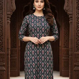 SAKA DESIGNS Women Floral Printed Floral Kurta-image-1