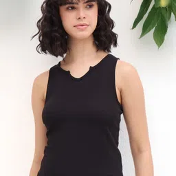 DressBerry Women Ribbed Sleeveless Top-image-57