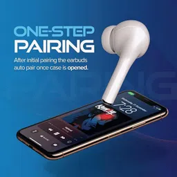earbuddy SnapX Buds Light Weight, Compact In-Ear Earbuds with 48Hrs Battery Bluetooth Bluetooth Headset image 4