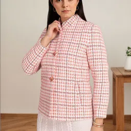 Chemistry Self-Designed Single-Breasted Mandarin Collar Overcoat-picture-38