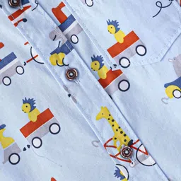 Infinity Boys Opaque Printed Casual Shirt image 4