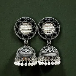 ANTICO Circular Jhumkas Earrings-picture-31
