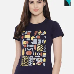 Dreambe Women Typography Printed T-shirt-picture-12