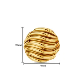 KISNA DIAMOND AND GOLD JEWELLERY Women 18KT Gold Sunshine Earrings Gold - 3.46 g image 2