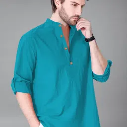 RawCraft Men Kurta image 2