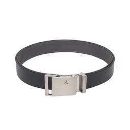 Metronaut Men Textured Leather Formal Belt image 4