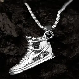 The Roadster Lifestyle Co. Rhodium-Plated Contemporary Pendant With Chain-picture-11