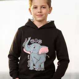 Naughty Ninos Boys Printed Hooded Sweatshirt-picture-23