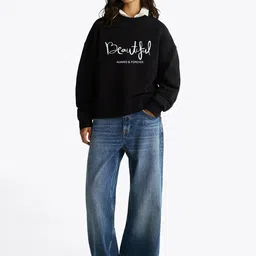 Kotty Women Printed Round Neck Sweatshirt image 2