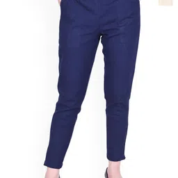 Neelokurti Women Pack of 2 Regular Fit Mid-Rise Pleated Trousers-image-89