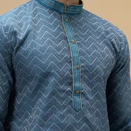 Arihant Rai Sinha Men Regular Kurta with Churidar image 2