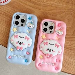 CASE CREATION Cartoon Characters Printed iPhone 16 Bumper Case Mobile Accessories-picture-26