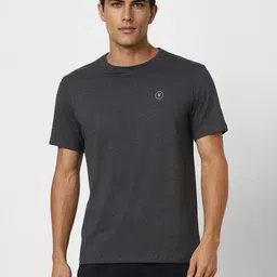 Van Heusen Flex Men Solid Round Neck Cotton T-shirt-picture-33