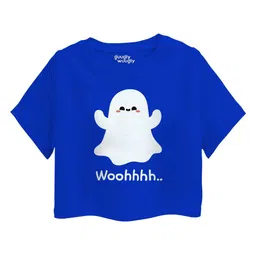 Guugly Wuugly Print Cotton Crop Top image 1