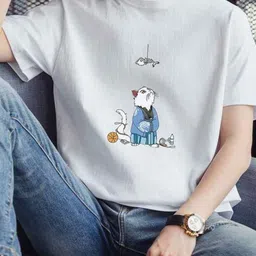 StyleCast x Revolte Men Graphic Printed Round Neck Regular Fit T-shirt image 2