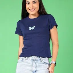 V-Mart Women Pockets T-shirt-image-27