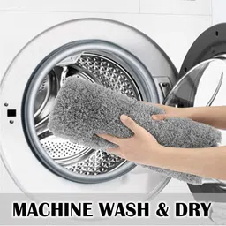 Banchmark Home Furnishings Grey 2200 GSM Anti-Slip High Absorbent Rectangular Bath Rug image 3